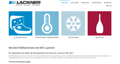 Desktop Screenshot of kkt-lackner.at
